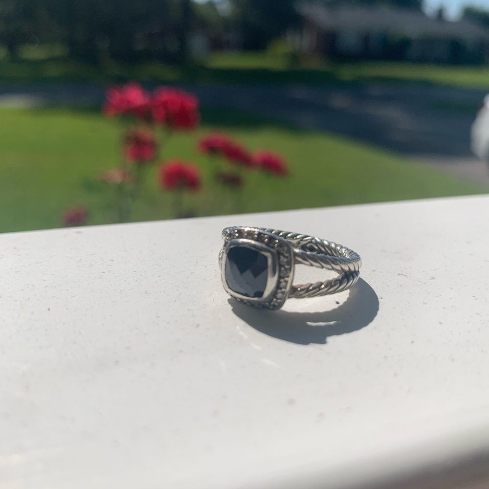David Yurman onyx ring